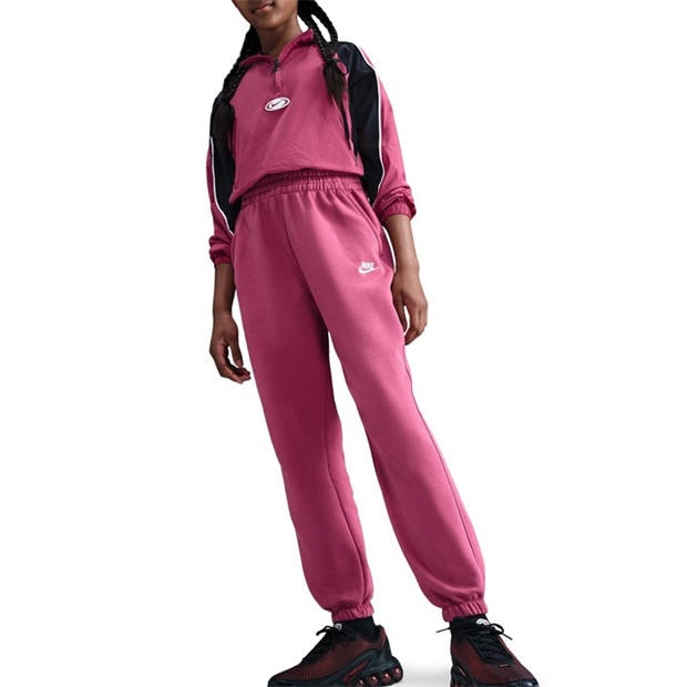 Sweet Beet - Nike - Girls Fundamentals Fleece Jogging Bottoms