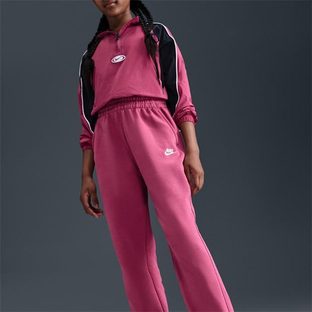 Sweet Beet - Nike - Girls Fundamentals Fleece Jogging Bottoms