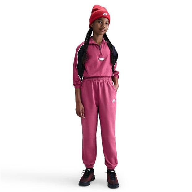 Sweet Beet - Nike - Girls Fundamentals Fleece Jogging Bottoms