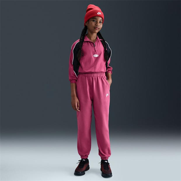 Sweet Beet - Nike - Girls Fundamentals Fleece Jogging Bottoms