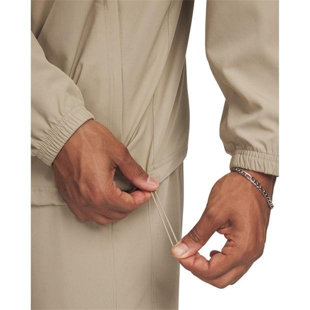 City Khaki - Under Armour - Men's  Sportstyle Water Resistant Wind Resistant Long Sleeve Windbreaker