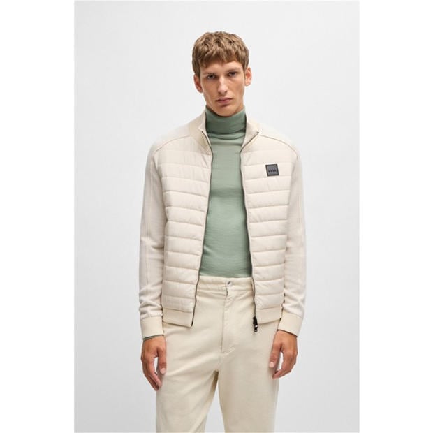 Open White 131 - Boss - Men's H-Esfero 01  Black Technical Hybrid Jacket