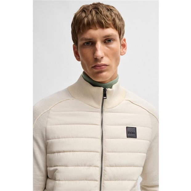 Open White 131 - Boss - Men's H-Esfero 01  Black Technical Hybrid Jacket