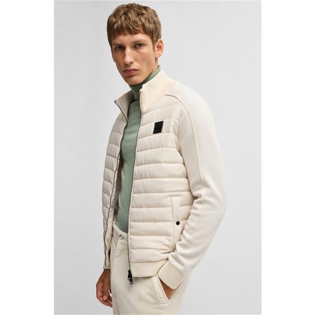 Open White 131 - Boss - Men's H-Esfero 01  Black Technical Hybrid Jacket