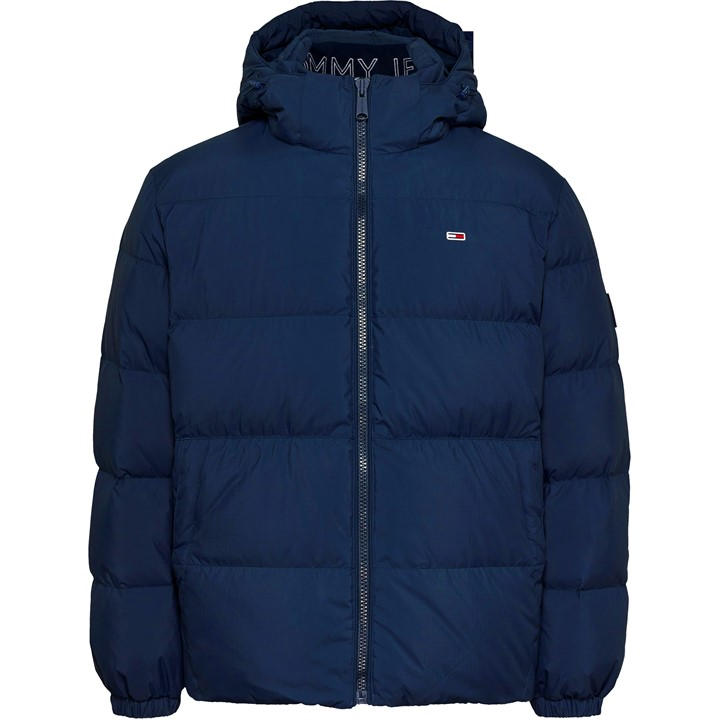 Tommy Jeans Men's Blue Essential Down Jacket Extra Large