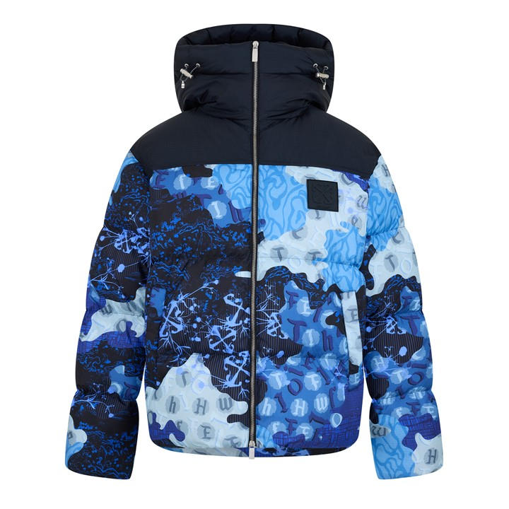 Off White Men's  Wind Resistant Short Puffer Jacket in Size M, Sports Direct