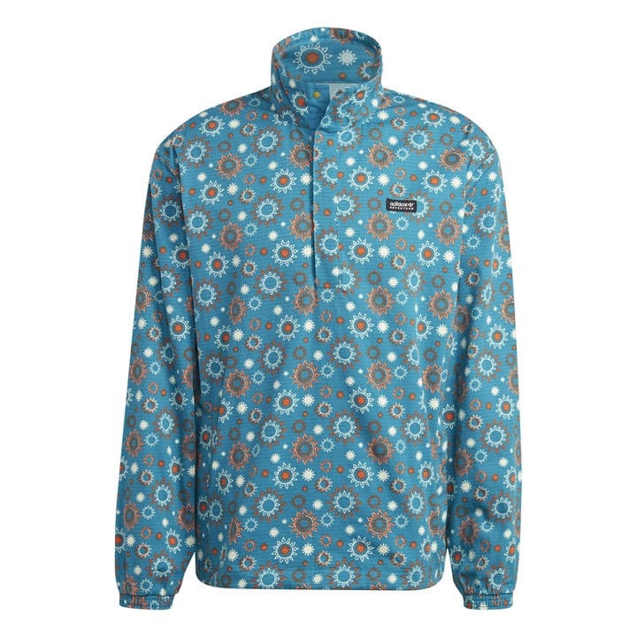 Adidas Originals Men's  Lightweight Three-Stripe Windbreaker in Size XS, Sports Direct