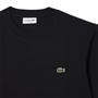 BLACK - Lacoste - Signature Logo Adults Cotton T Shirt