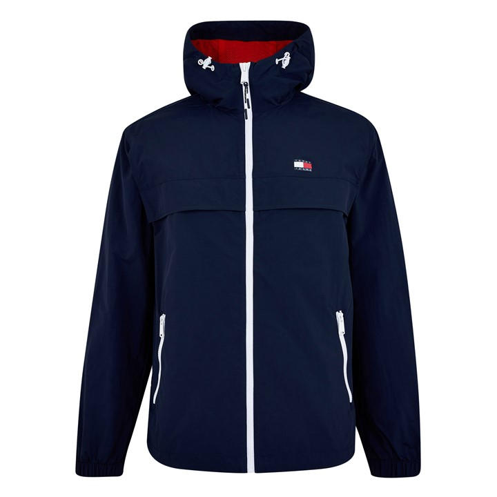 Tommy Jeans Chicago Windbreaker - Blue