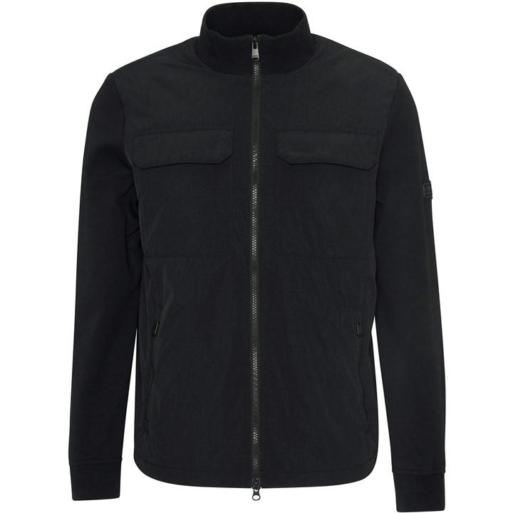 International  Men'  Ethan Quilted Long Sleeve Hybrid Jacket, Football by Barbour  in Size S, Sports Direct