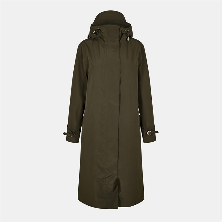Belstaff Women's Green Navis Quilted Short Puffer Jacket in Size 8, Sports Direct