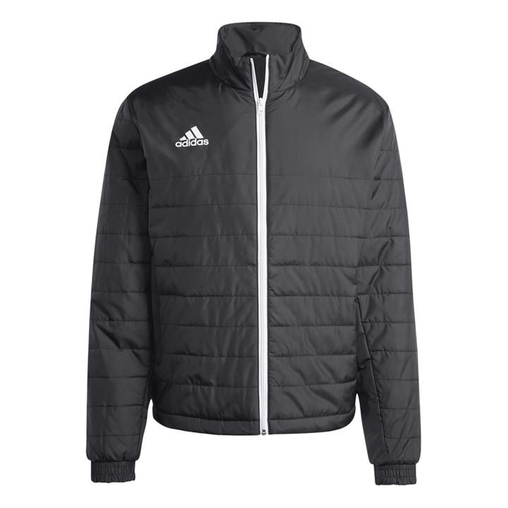 Adidas Men's Black Entrada Long Sleeve Full Zip Rain Anorak in Size 2XL, Sports Direct