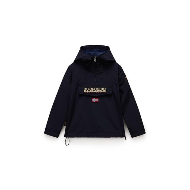 Blue Marine 176 - Napapijri - Kids' Rainforest Stormy Weather Weather-Resistant Rain Anorak