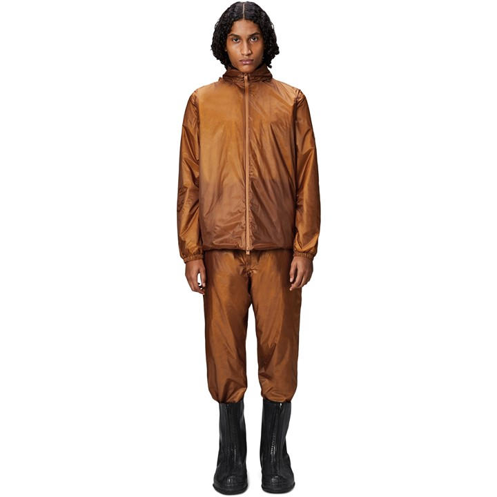Rains Men's Orange Kauto Insulated Waterproof Jacket in Size M, Sports Direct