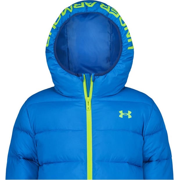 Navy - Under Armour - Kids'  Pronto Hooded Long Sleeve Puffer Jacket