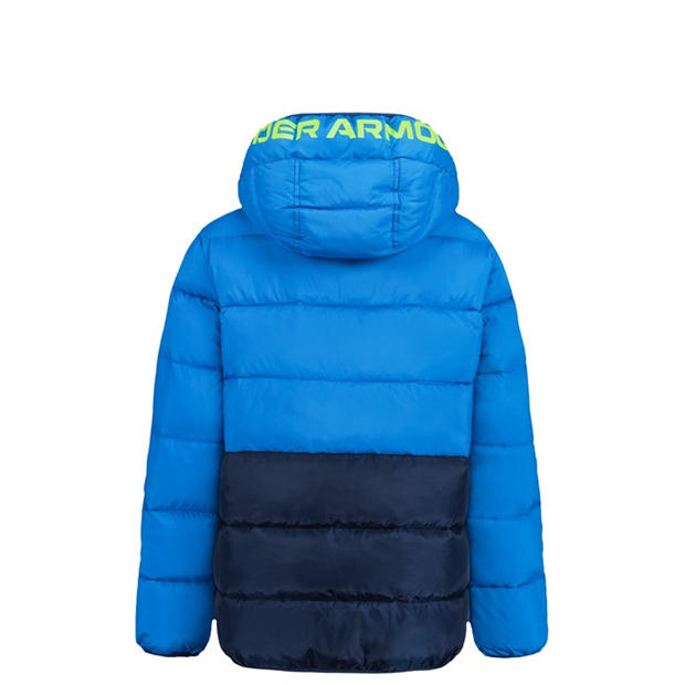 Navy - Under Armour - Kids'  Pronto Hooded Long Sleeve Puffer Jacket