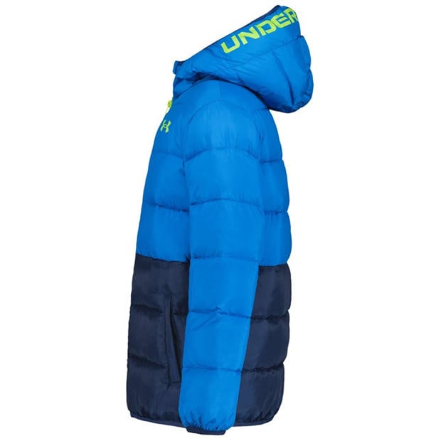 Navy - Under Armour - Kids'  Pronto Hooded Long Sleeve Puffer Jacket