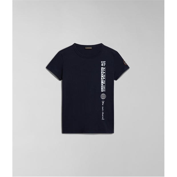 Navy 176 - Napapijri - Unisex Kids' Hudson T-Shirt