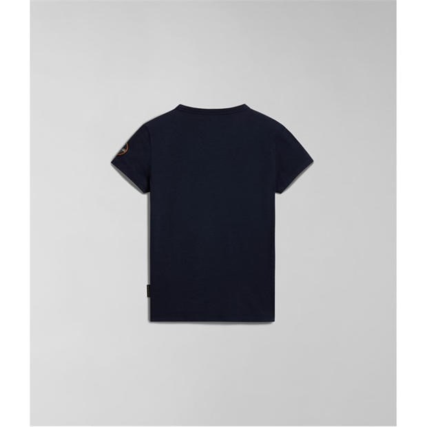 Navy 176 - Napapijri - Unisex Kids' Hudson T-Shirt