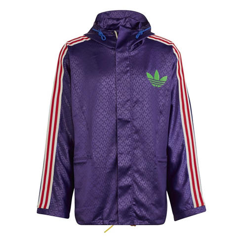 ADIDAS ORIGINALS - Men's Adicolor '70s Water-Repellent Long Sleeve Rain Anorak