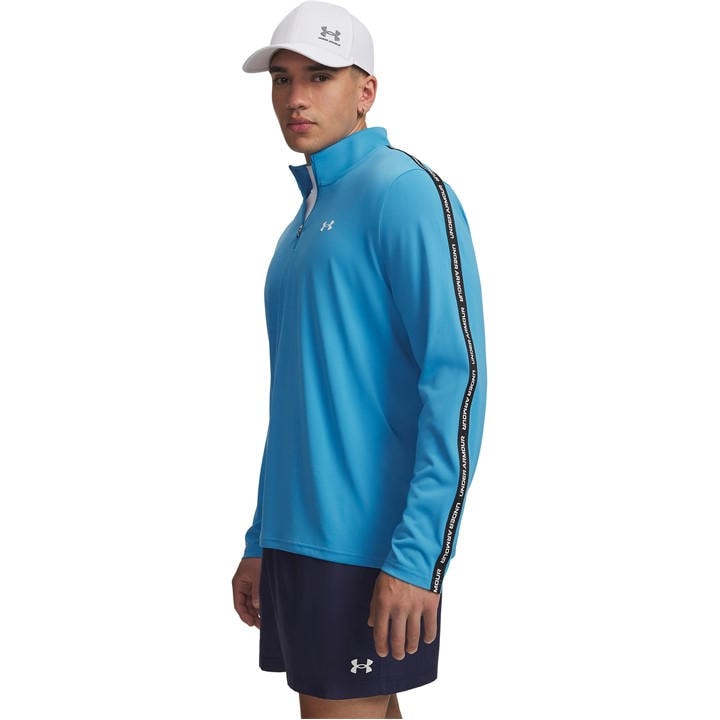 Under Armour Men's Blue Tech™ ½ Zip Long Sleeve in Size L, Sports Direct
