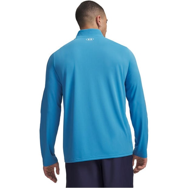 Ether Blue Tape - Under Armour - Tech™ ½ Zip Long Sleeve Mens