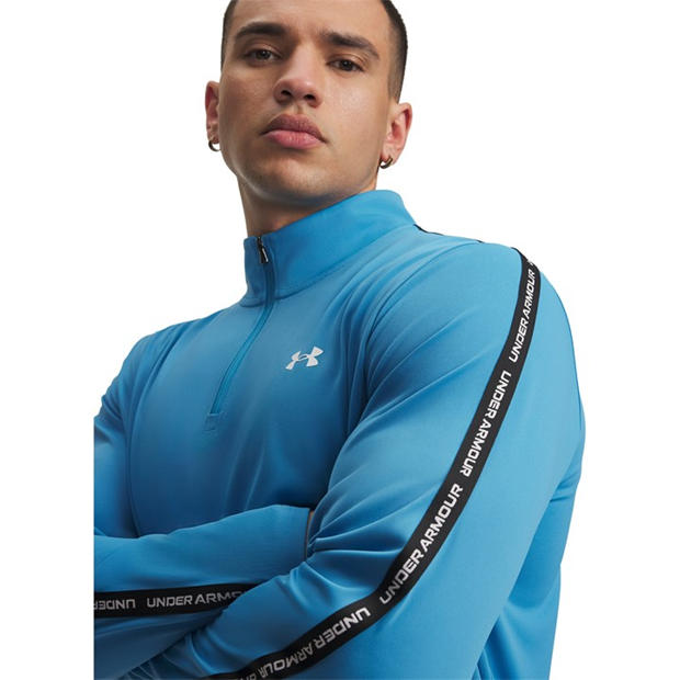 Ether Blue Tape - Under Armour - Tech™ ½ Zip Long Sleeve Mens