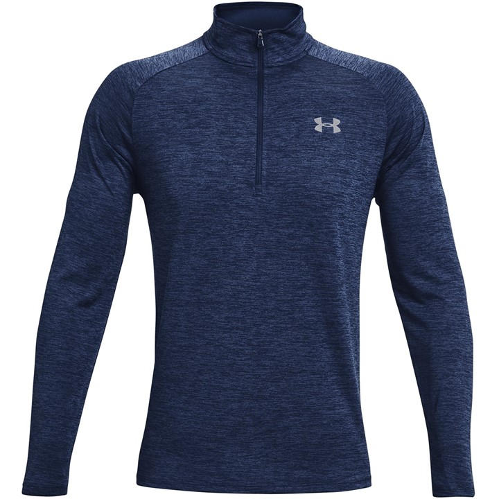 Under Armour Men's Blue Tech™ ½ Zip Long Sleeve in Size XL, Sports Direct