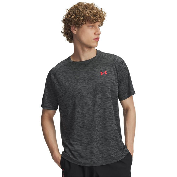Under Armour Men's Black Tech™ 2.0 Short Sleeve T-Shirt in Size XS, Sports Direct