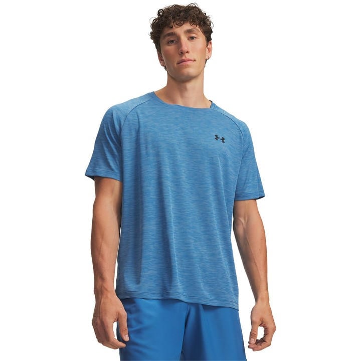 Under Armour Men's Blue Tech™ 2.0 Short Sleeve T-Shirt in Size M, Sports Direct