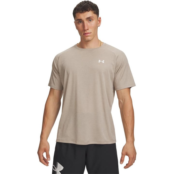 Under Armour Men's Beige Tech™ 2.0 Short Sleeve T-Shirt in Size XS, Sports Direct