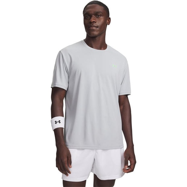 Tape Grey/Lime - Under Armour - Tech™ 2.0 Short Sleeve T-Shirt Mens