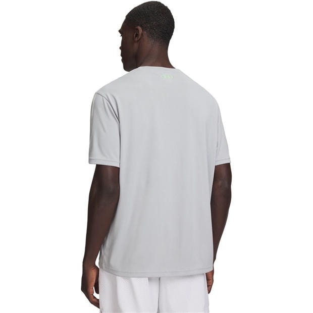 Tape Grey/Lime - Under Armour - Tech™ 2.0 Short Sleeve T-Shirt Mens