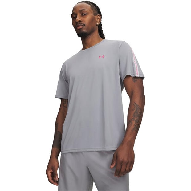 Steel/Pink Tape - Under Armour - Tech™ 2.0 Short Sleeve T-Shirt Mens