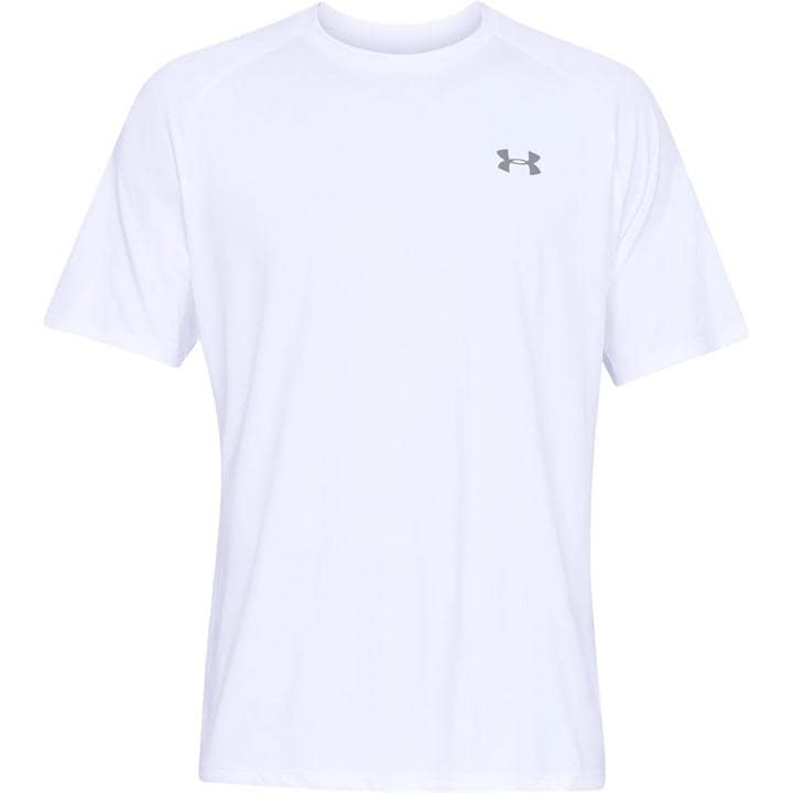 Under Armour Men's White Tech™ 2.0 Short Sleeve T-Shirt in Size XS, Sports Direct