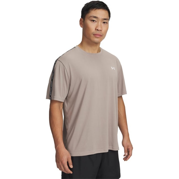 Under Armour Men's Beige Tech™ 2.0 Short Sleeve T-Shirt in Size L, Sports Direct