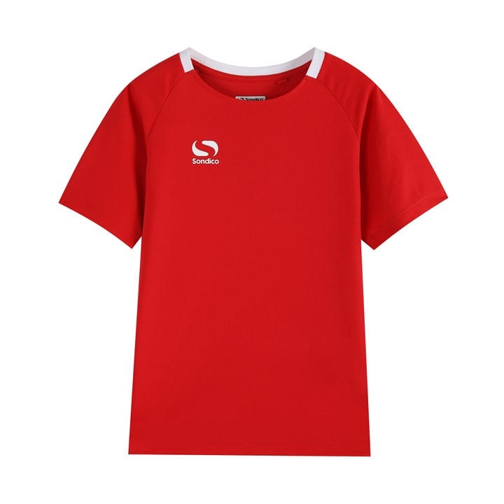 Sondico Boys Red Fundamental Polo T Shirt  in Size 13 - 14 Years, Sports Direct