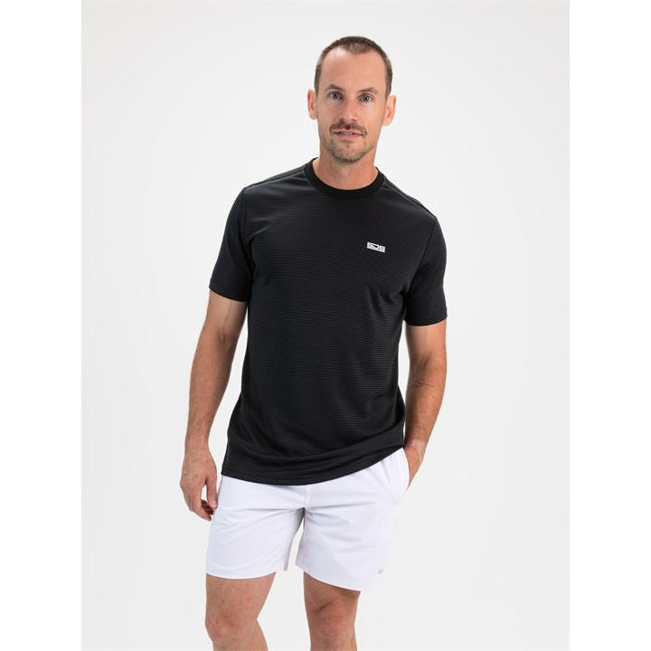 Sjeng Sports Men's Black S Tex Short Sleeve Performance Gym Top in Size XL, Sports Direct