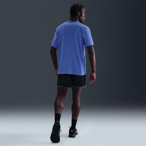 Comet Blue/Blac - Nike - Men's Hyverse UV Short Sleeve Performance T-Shirt