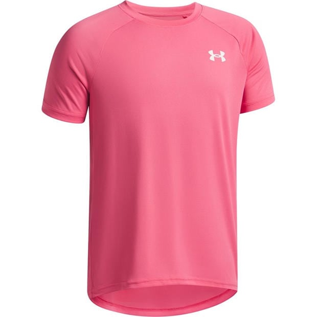 Super Růžová - Under Armour - Tech™ 2.0 Short Sleeve T-Shirt Juniors