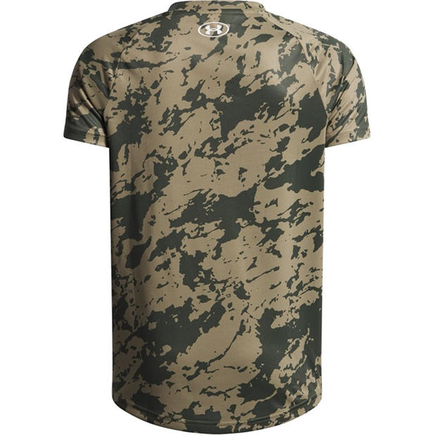 Green Camo - Under Armour - Tech™ 2.0 Short Sleeve T-Shirt Juniors