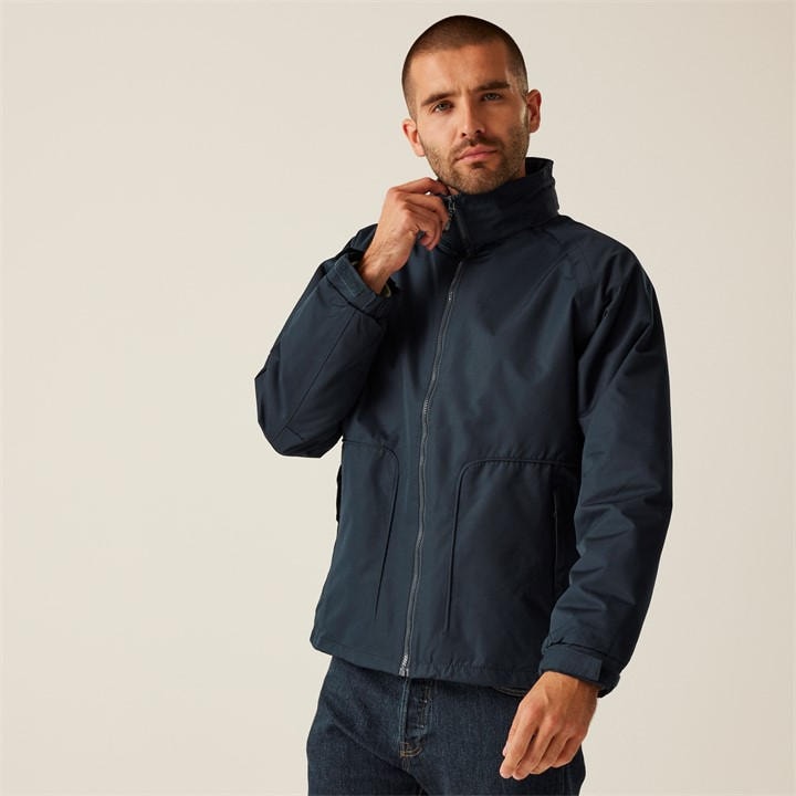 Regatta Men's Blue Hudson Fleece Lined Waterproof Insulated Jac in Size 3XL, Sports Direct