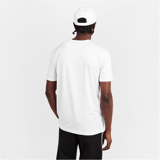 White - Boss - Mens BOSS GREEN Short Sleeve Performance Gym Top - Tech Cotton