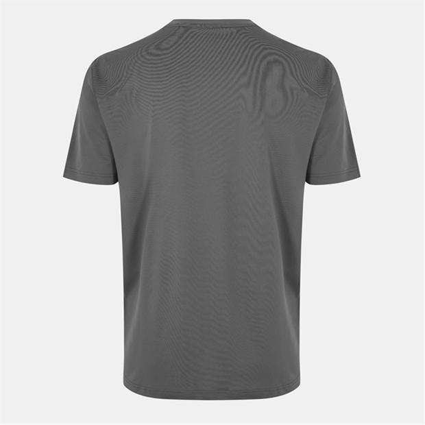 Grey - Boss - Mens BOSS GREEN Short Sleeve Performance Gym Top - Tech Cotton