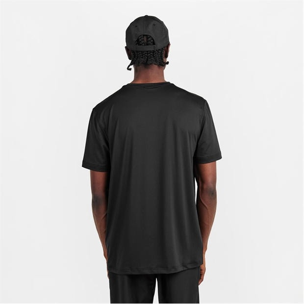 Black - Boss - Mens BOSS GREEN Short Sleeve Performance Gym Top - Tech Cotton