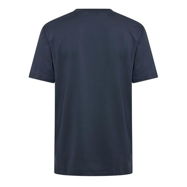 Navy - Boss - Mens BOSS GREEN Short Sleeve Performance Gym Top - Tech Cotton