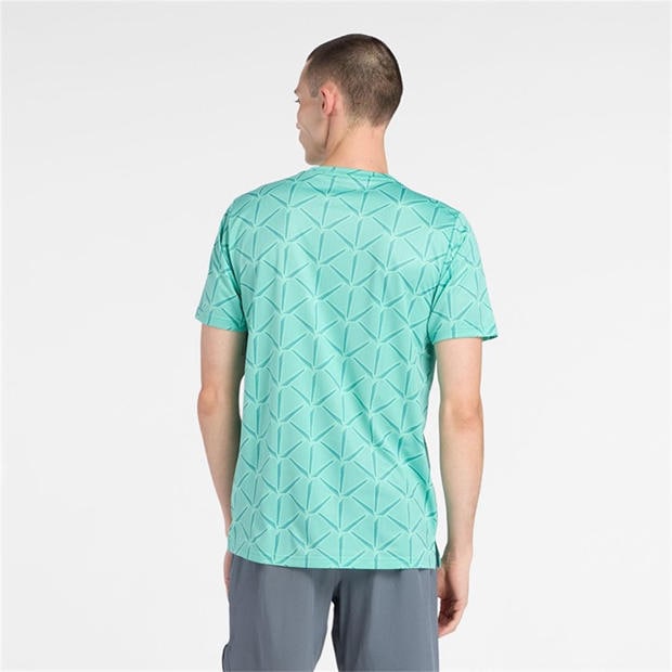 Deep Green - New Balance - Men's Short Sleeve Performance Gym Top