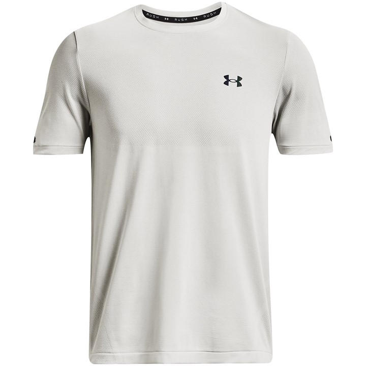 Under Armour Men's White Vanish Elite Seamless Short Sleeve T-Shirt in Size M, Sports Direct
