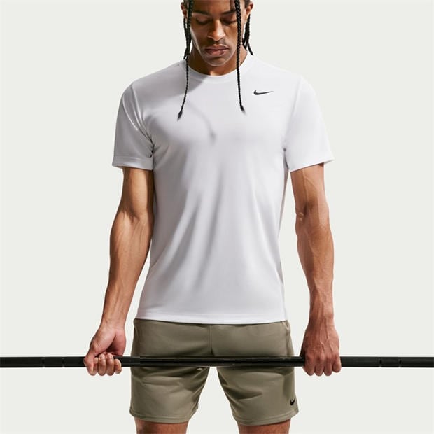 White - Nike - Men's Flex Short Sleeve Performance Gym Top