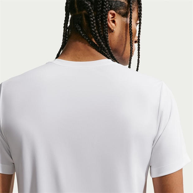 White - Nike - Men's Flex Short Sleeve Performance Gym Top